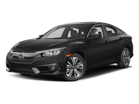 Red 2017 Honda Civic Sedan EX-L for sale in Columbus, OH