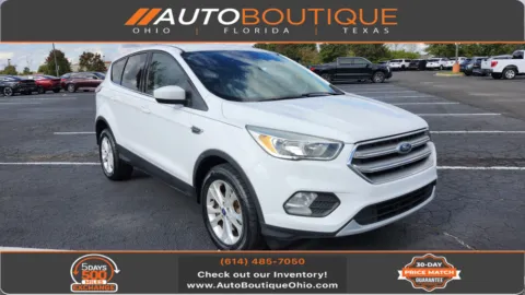 White 2017 Ford Escape SE for sale in Columbus, OH