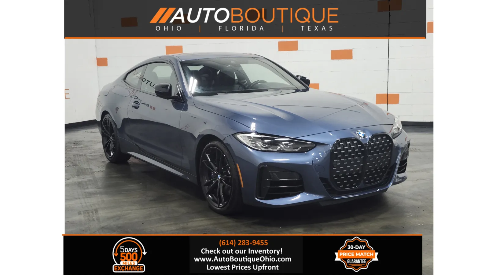 Blue 2021 BMW 4 Series M440i xDrive for sale in Columbus, OH