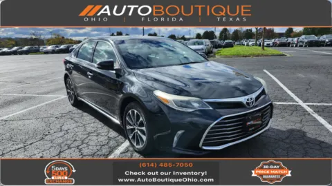Black 2016 Toyota Avalon XLE Plus for sale in Columbus, OH