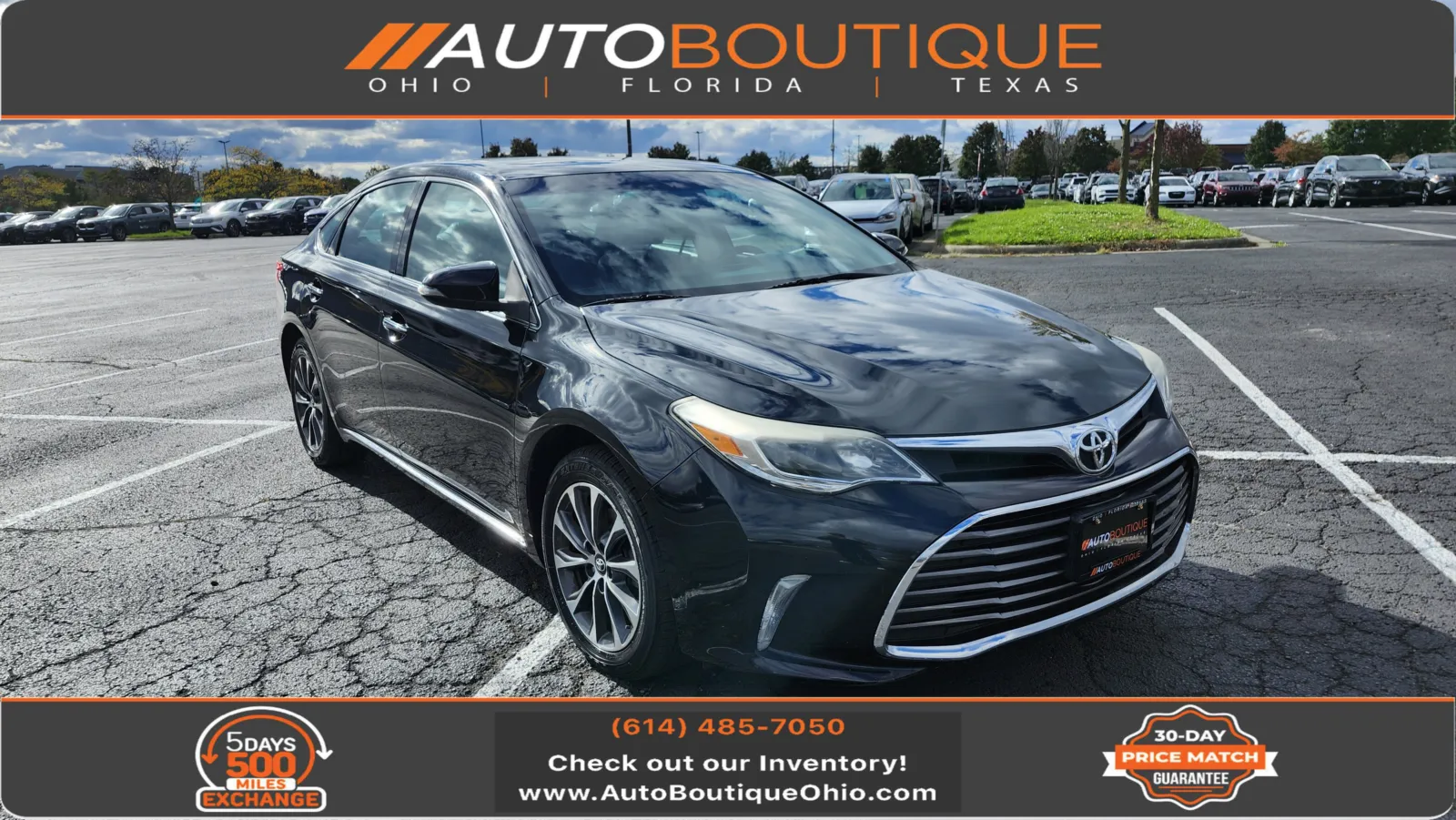 Toyota Avalon Xle 2016