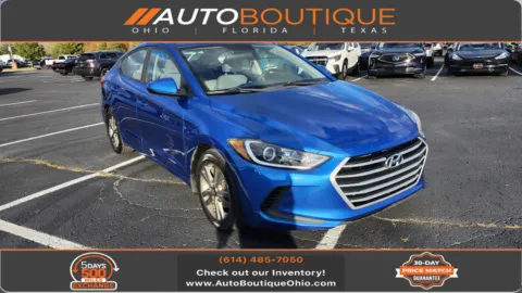Blue 2018 Hyundai Elantra SEL for sale in Columbus, OH