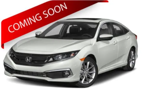 White 2019 Honda Civic Sedan EX for sale in Columbus, OH