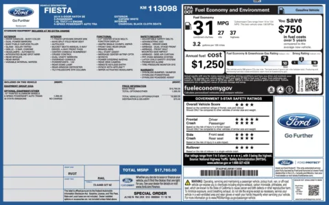 Photos of 2019 Ford Fiesta SE for sale in Columbus, OH at Auto Boutique Ohio