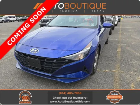 Blue 2021 Hyundai Elantra SE for sale in Columbus, OH