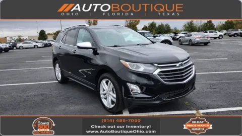 Black 2020 Chevrolet Equinox Premier for sale in Columbus, OH