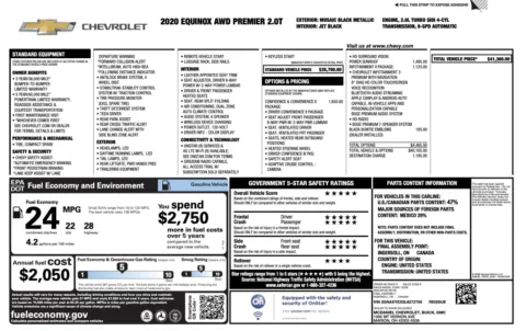 More photos of 2020 Chevrolet Equinox Premier at Auto Boutique Ohio, OH
