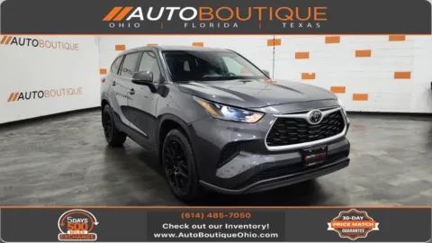 Gray 2023 Toyota Highlander LE for sale in Columbus, OH
