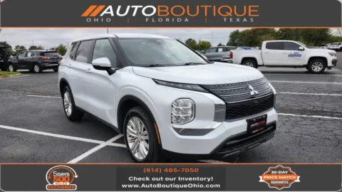 White 2024 Mitsubishi Outlander ES for sale in Columbus, OH