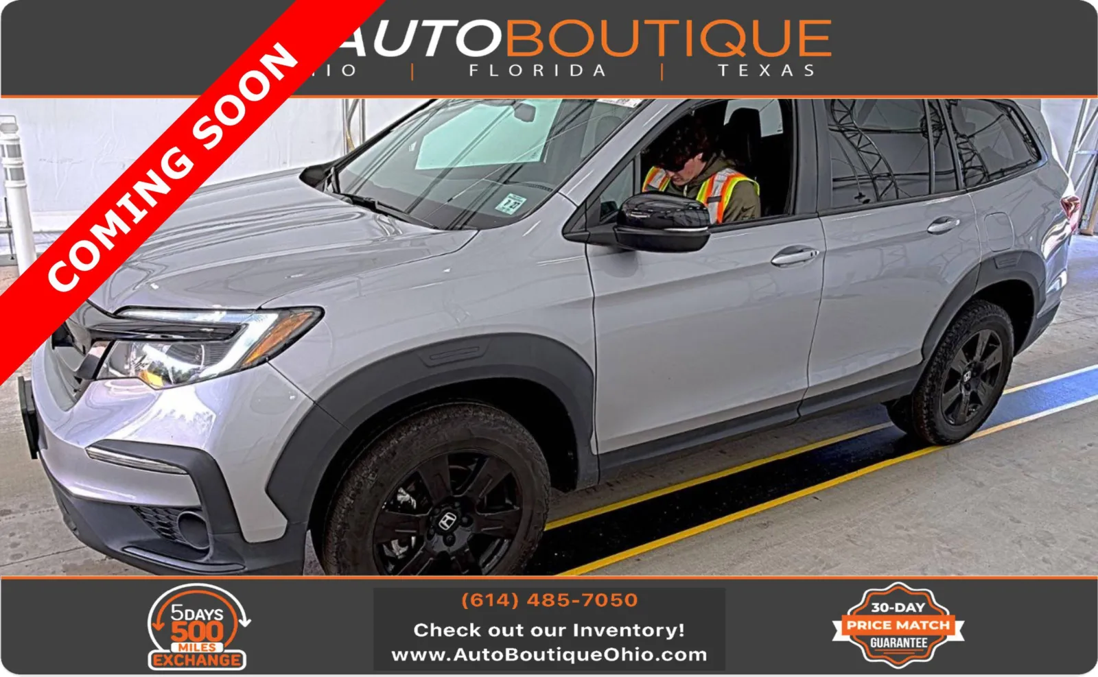 Gray 2022 Honda Pilot TrailSport for sale in Columbus, OH