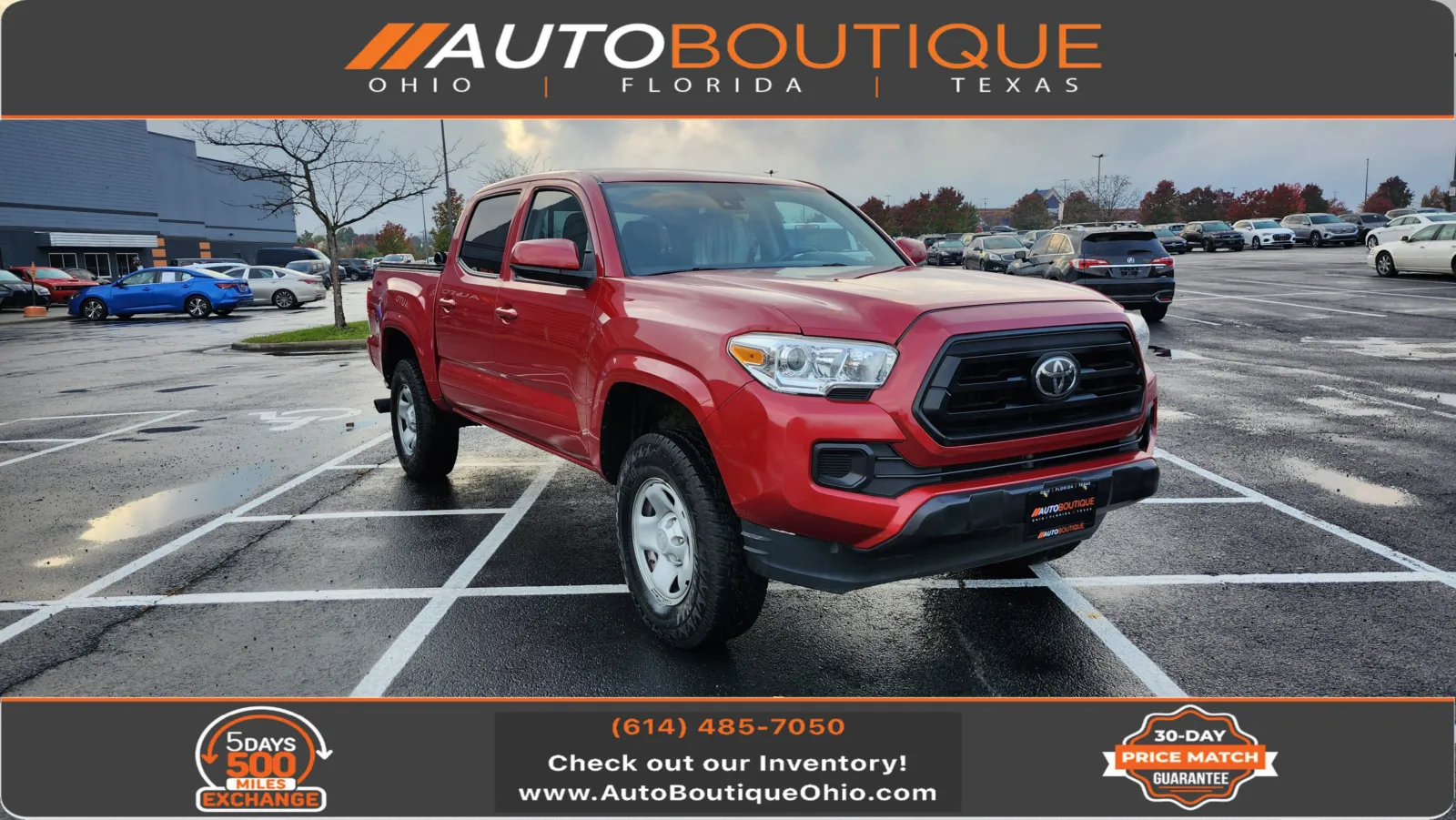 Red 2020 Toyota Tacoma SR for sale in Columbus, OH