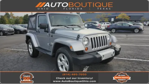 Silver 2013 Jeep Wrangler Sahara for sale in Columbus, OH