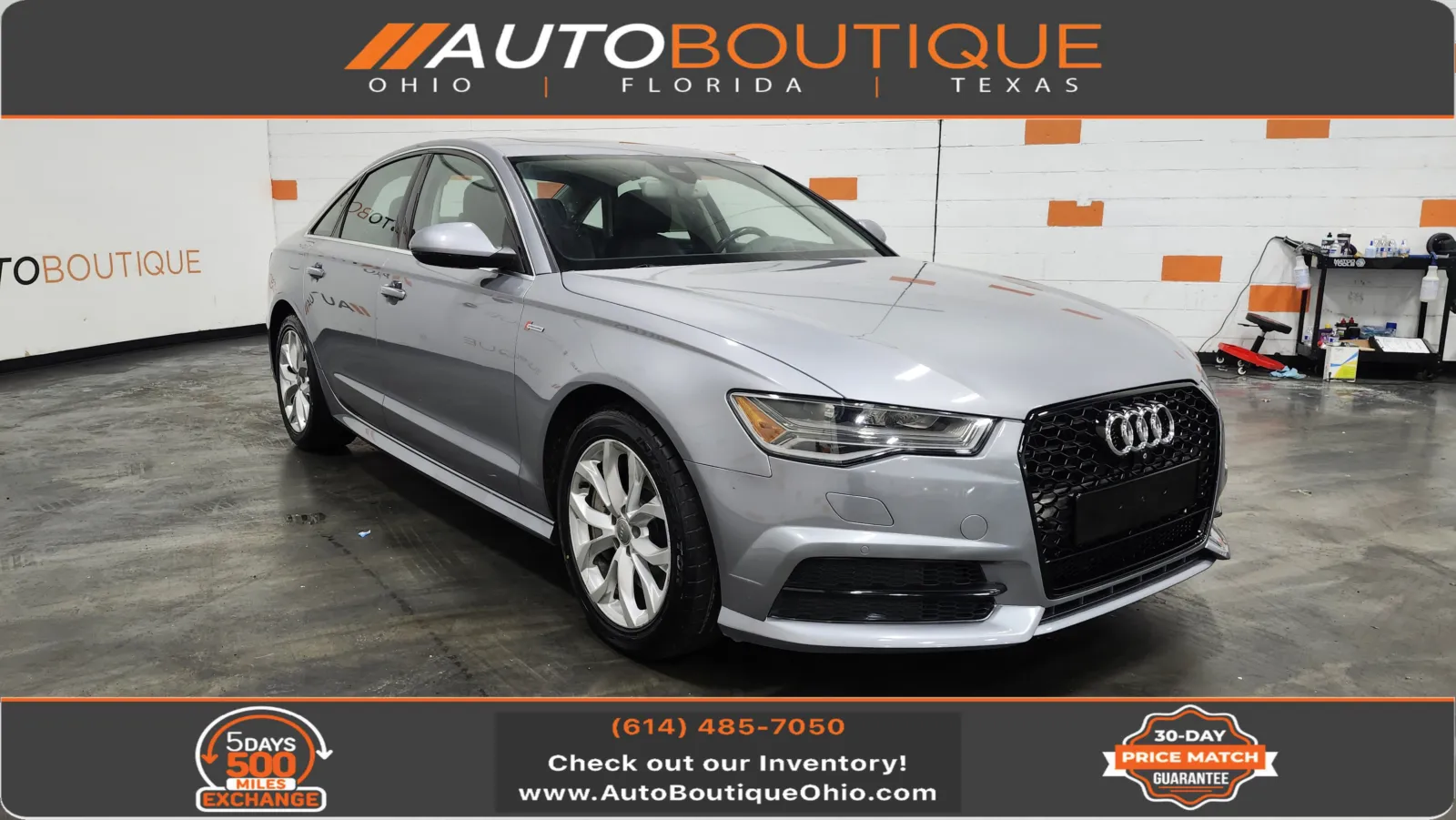 Gray 2018 Audi A6 Prestige for sale in Columbus, OH