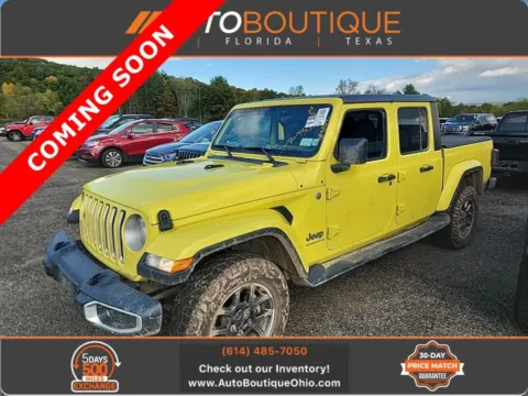 Yellow 2023 Jeep Gladiator Overland for sale in Columbus, OH