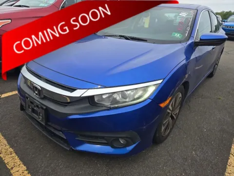 Blue 2017 Honda Civic Sedan EX-L for sale in Columbus, OH