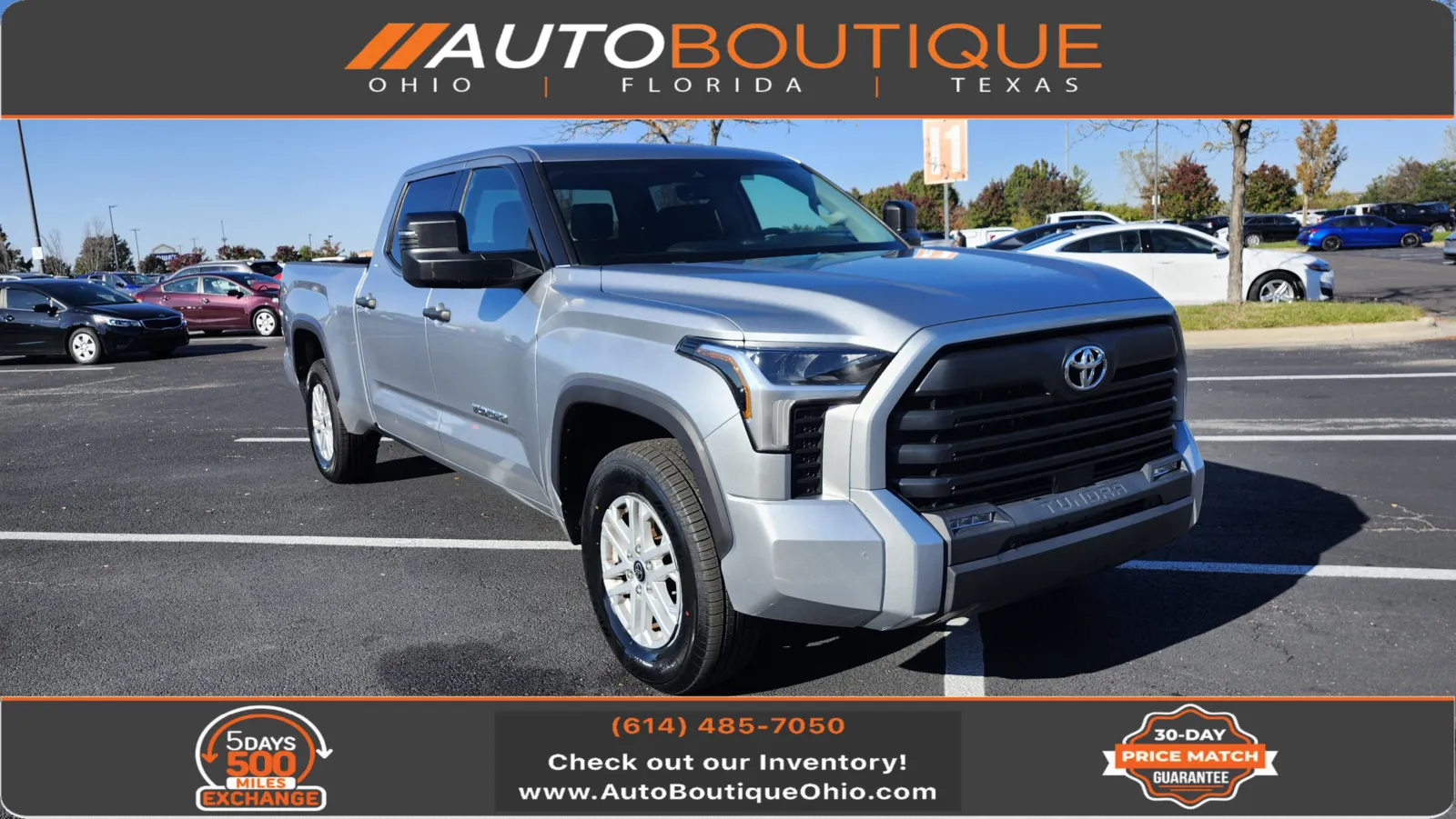 Silver 2022 Toyota Tundra SR5 for sale in Columbus, OH