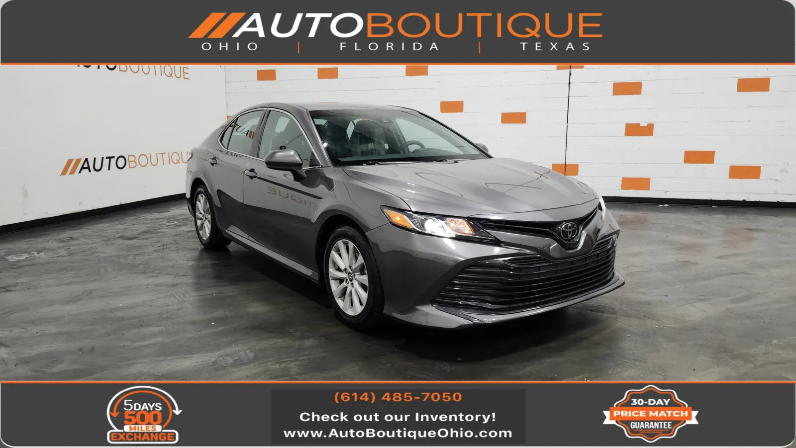Gray 2019 Toyota Camry LE for sale in Columbus, OH