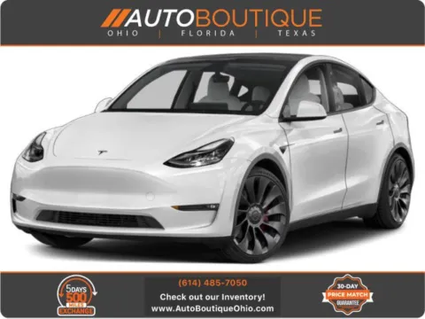 White 2021 Tesla Model Y Long Range for sale in Columbus, OH