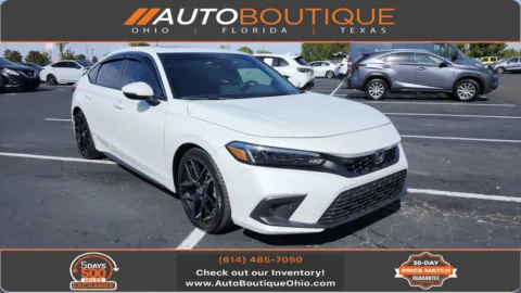 White 2022 Honda Civic Hatchback Sport Touring for sale in Columbus, OH