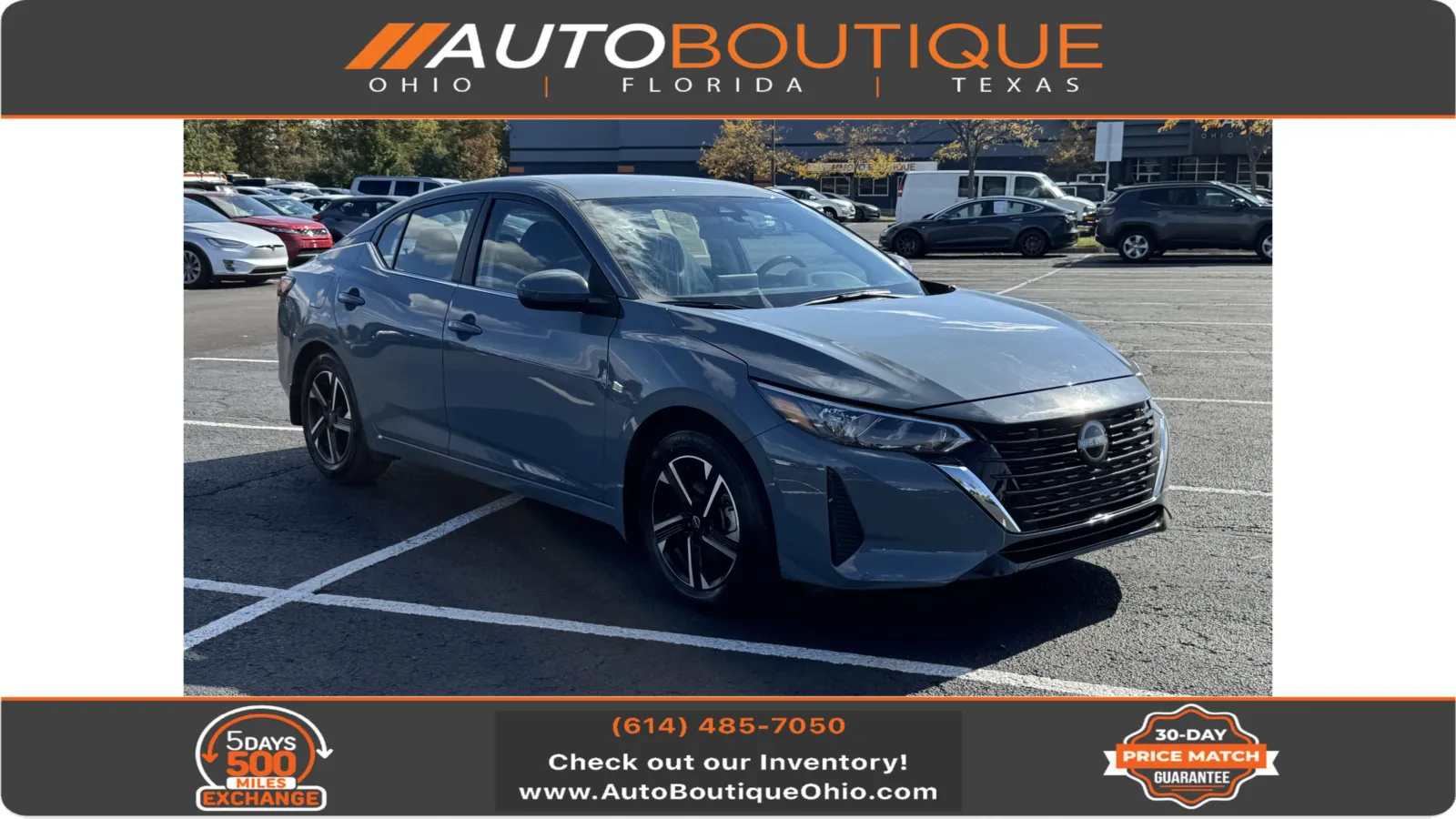 Gray 2025 Nissan Sentra SV for sale in Columbus, OH