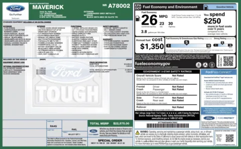More photos of 2022 Ford Maverick XL at Auto Boutique Ohio, OH