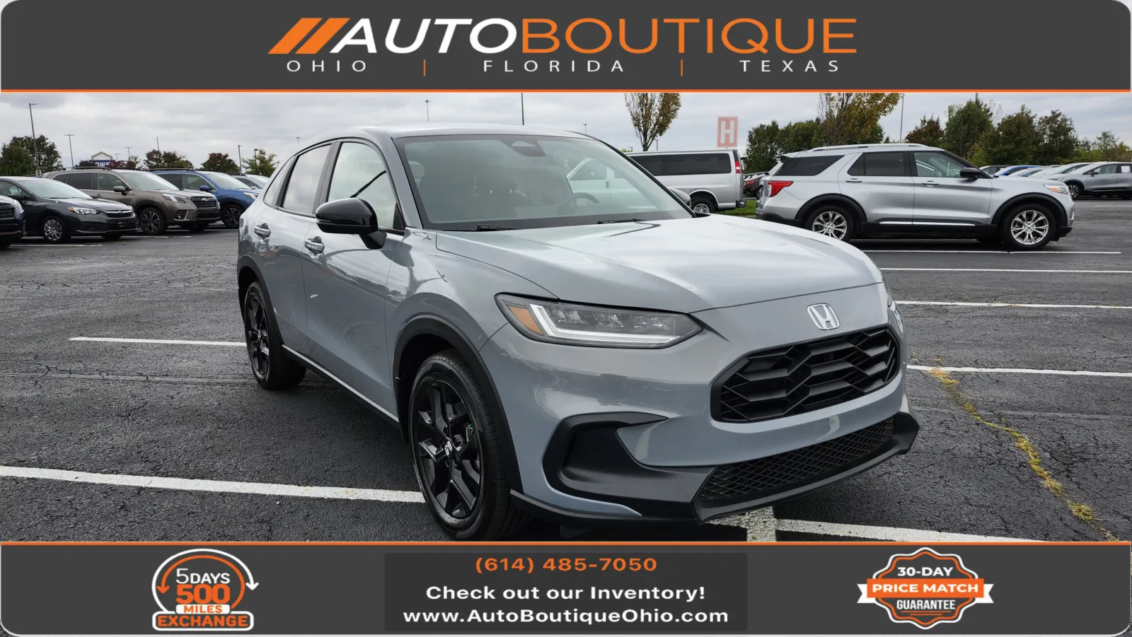 Gray 2023 Honda HR-V Sport for sale in Columbus, OH