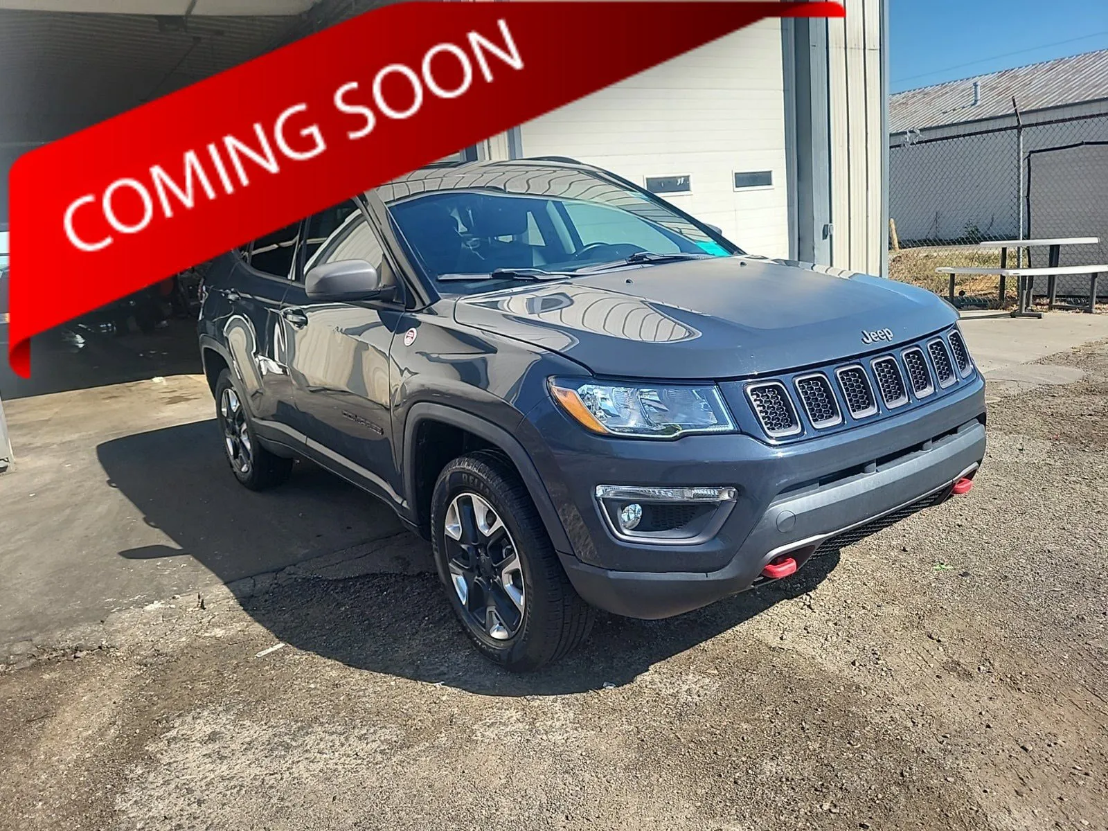 Gray 2018 Jeep Compass Trailhawk for sale in Columbus, OH