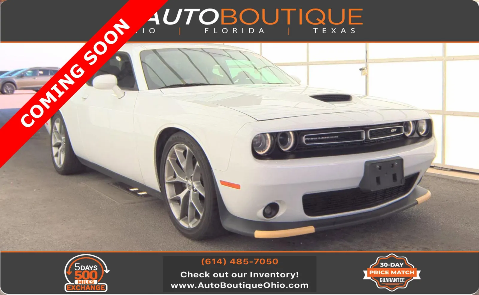 White 2022 Dodge Challenger GT for sale in Columbus, OH