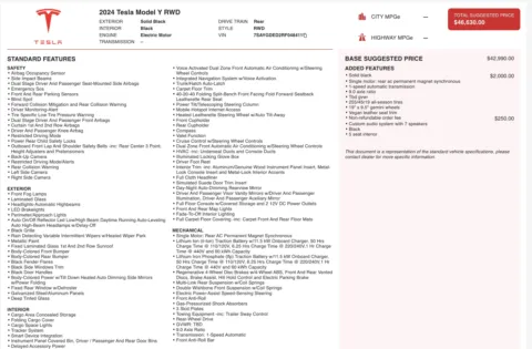 Photos of 2024 Tesla Model Y for sale in Columbus, OH at Auto Boutique Ohio