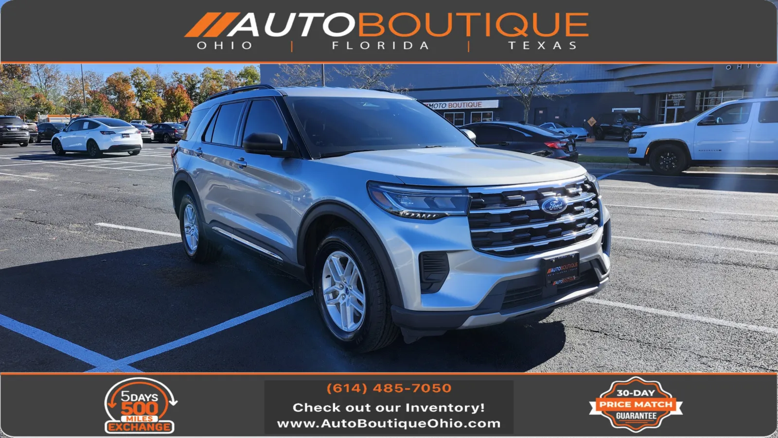 Silver 2025 Ford Explorer Active for sale in Columbus, OH