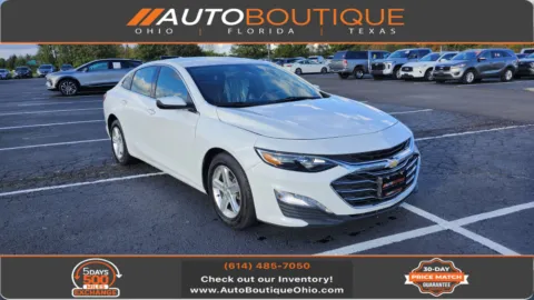 White 2022 Chevrolet Malibu LT for sale in Columbus, OH