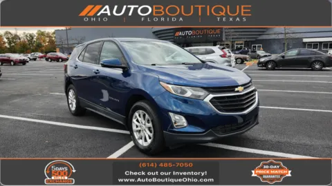 Blue 2019 Chevrolet Equinox LT for sale in Columbus, OH