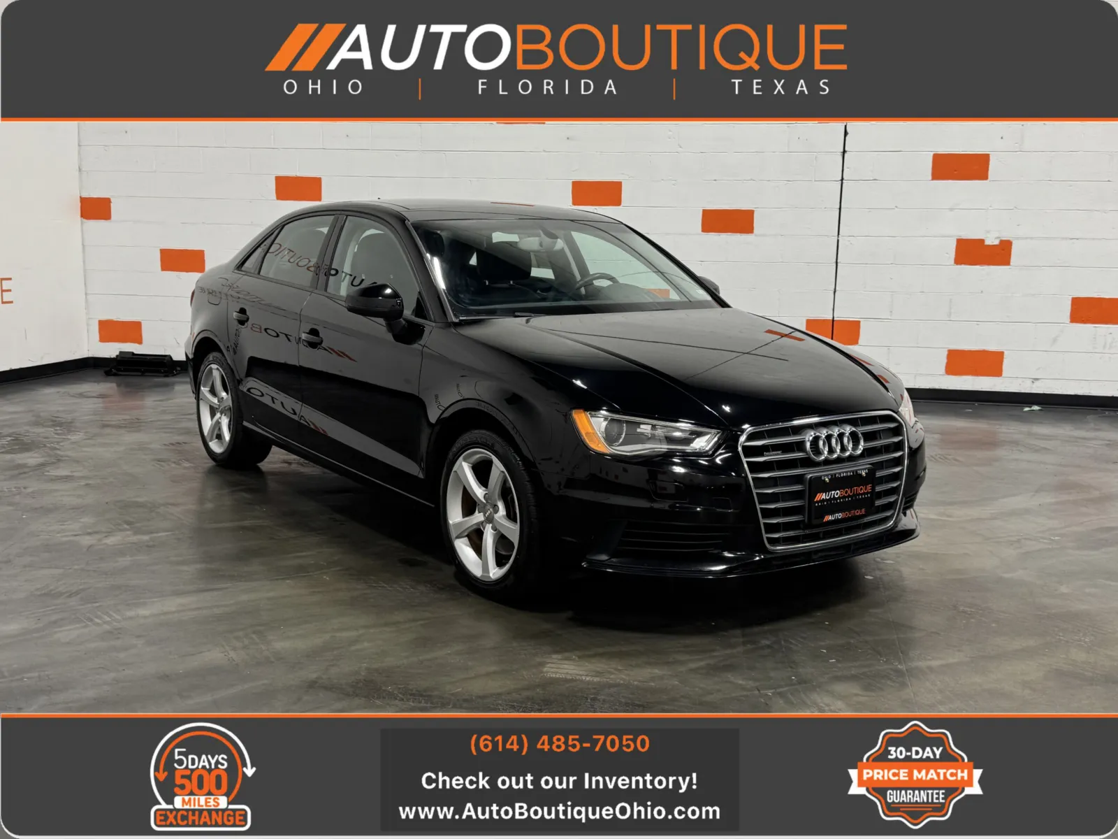 Black 2015 Audi A3 2.0T Premium for sale in Columbus, OH