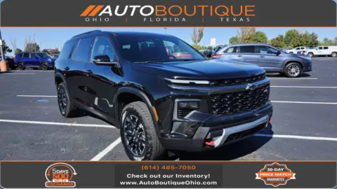 Black 2024 Chevrolet Traverse AWD Z71 for sale in Columbus, OH