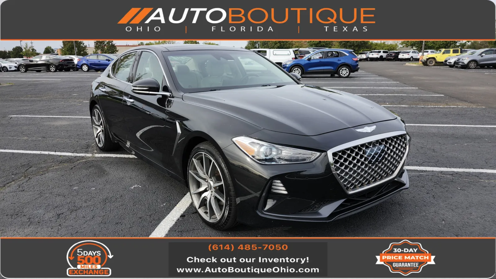 Black 2019 Genesis G70 2.0T Advanced for sale in Columbus, OH