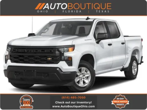 White 2025 Chevrolet Silverado 1500 Custom for sale in Columbus, OH