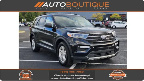 Black 2023 Ford Explorer XLT for sale in Columbus, OH