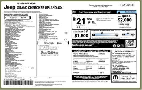 More photos of 2019 Jeep Grand Cherokee Upland at Auto Boutique Ohio, OH