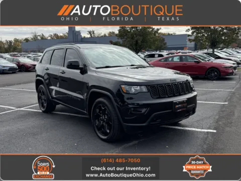 Black 2019 Jeep Grand Cherokee Upland for sale in Columbus, OH
