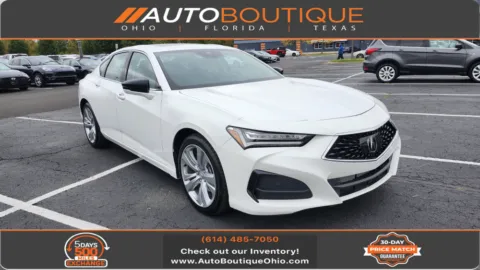 White 2021 Acura TLX w/Technology Package for sale in Columbus, OH
