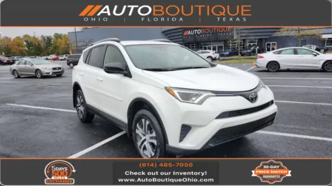 White 2017 Toyota RAV4 LE for sale in Columbus, OH