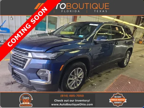 Blue 2023 Chevrolet Traverse LT Cloth for sale in Columbus, OH