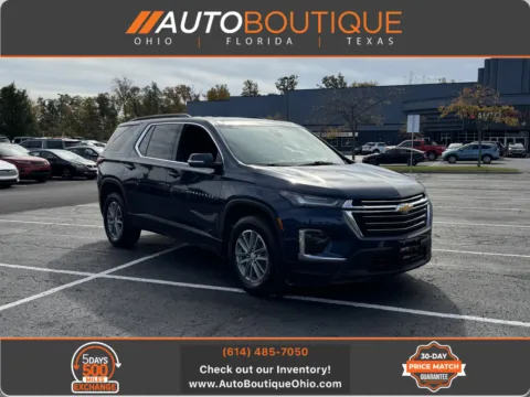 Blue 2023 Chevrolet Traverse LT Cloth for sale in Columbus, OH