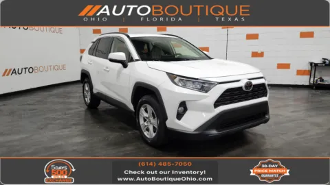 White 2019 Toyota RAV4 XLE for sale in Columbus, OH