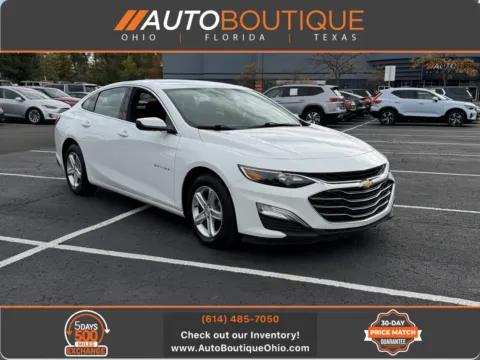 White 2022 Chevrolet Malibu LS for sale in Columbus, OH