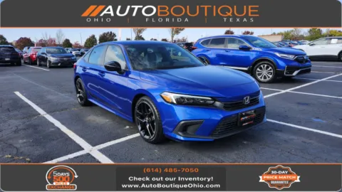 Blue 2022 Honda Civic Sedan Sport for sale in Columbus, OH