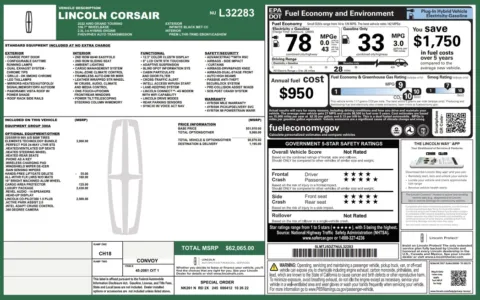 Photos of 2022 Lincoln Corsair Grand Touring for sale in Columbus, OH at Auto Boutique Ohio