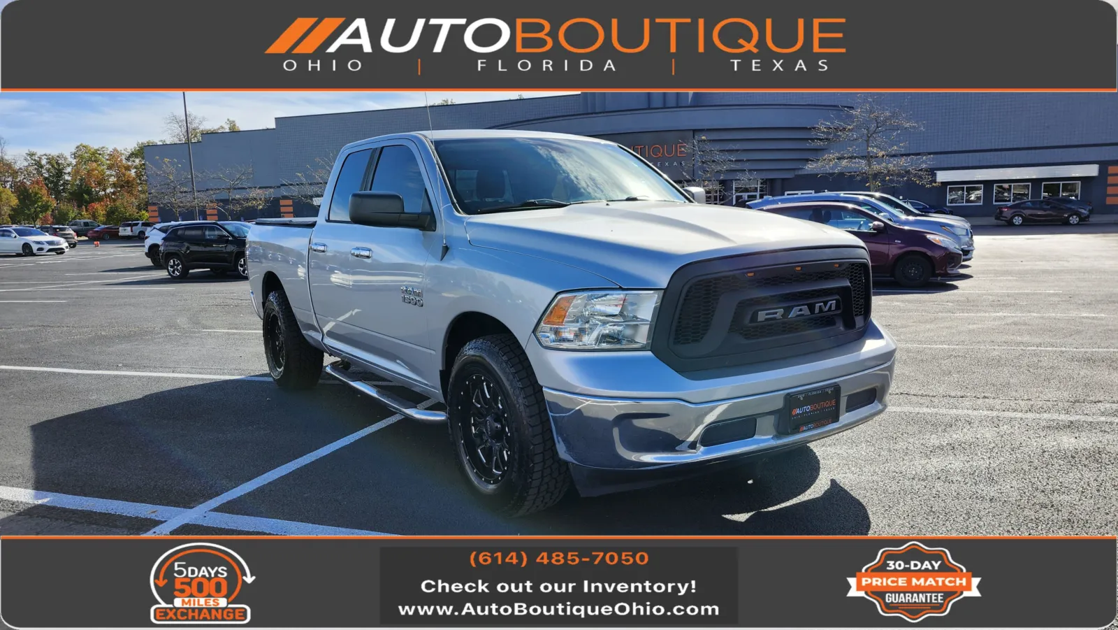 Silver 2016 Ram 1500 SLT for sale in Columbus, OH