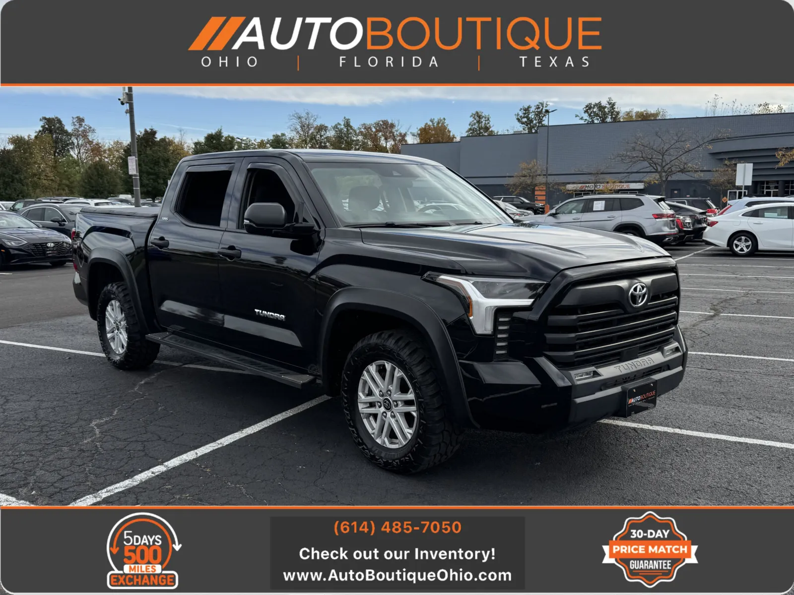 Black 2022 Toyota Tundra SR5 for sale in Columbus, OH