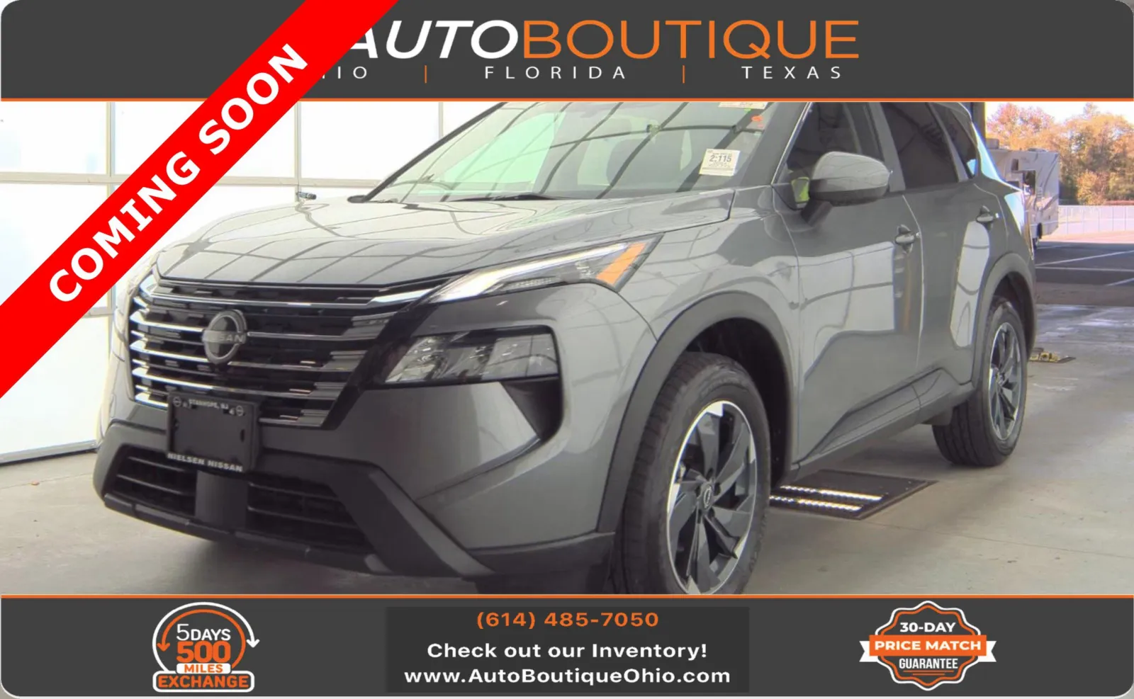 Gray 2024 Nissan Rogue SV for sale in Columbus, OH